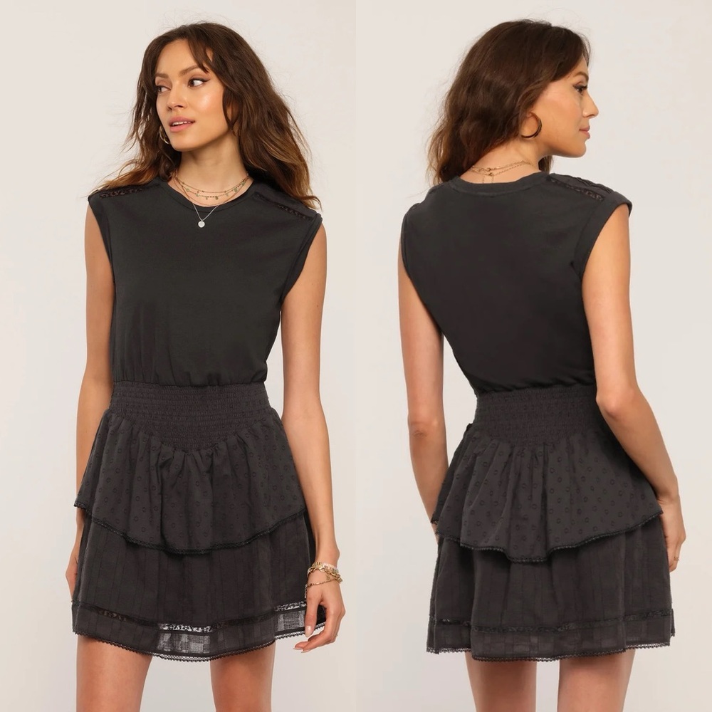 Heartloom Talia Mini Dress XS NWT Black